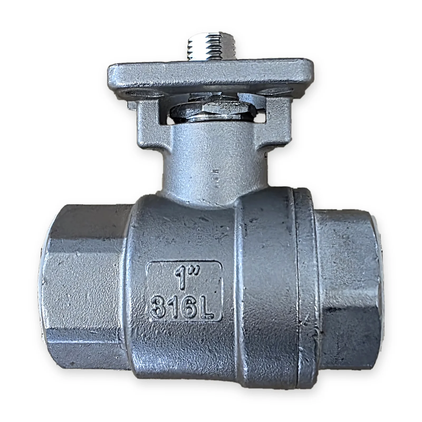 zawor kulowy 316l z plyta iso5211 bok zawor kulowy 316l z plyta iso5211 bok